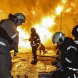 L'Ukraine a été la cible dans la nuit de jeudi à vendredi de l'attaque de drones russes la plus massive de la guerre (archives). KEYSTONE/EPA/STATE EMERGENCY SERVICE HANDOUT